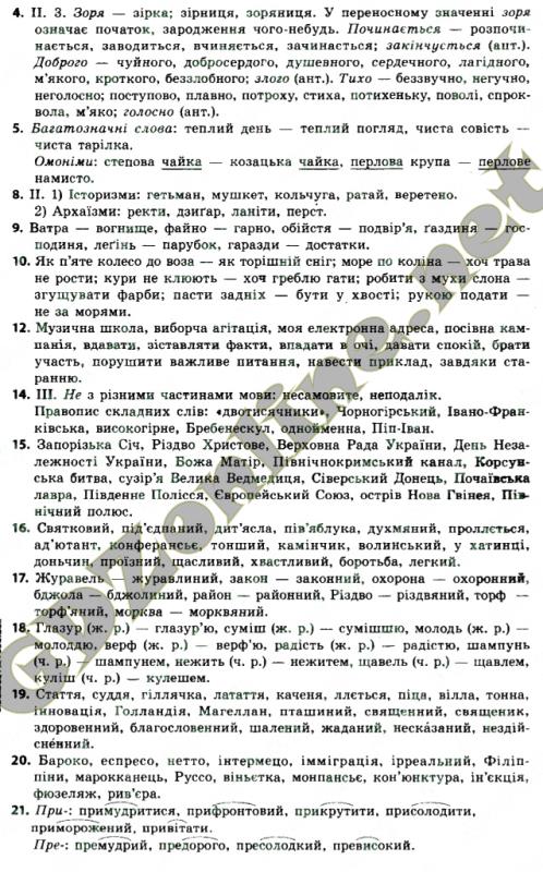 Украинская мова решебник за 8 класс по книжке заболотникова
