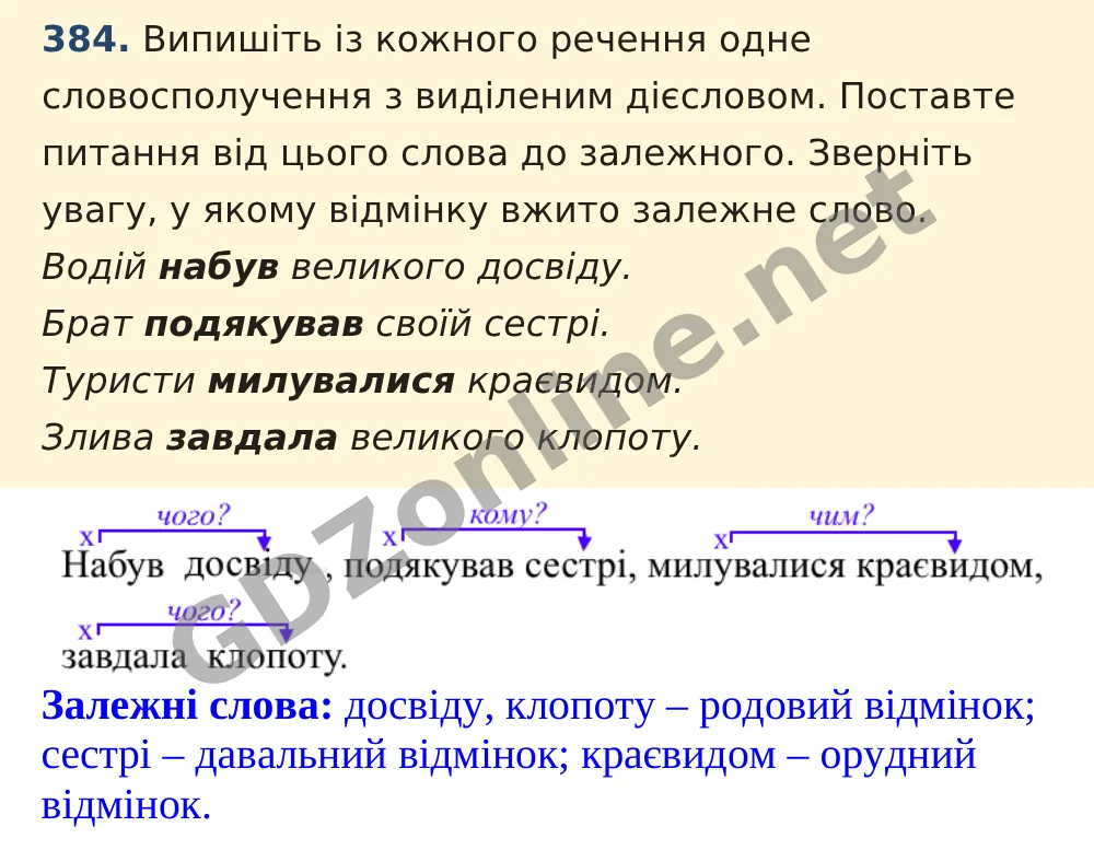 Вправа 384 — Українська мова 5 клас Заболотний 2022, відповідь і розв’язання