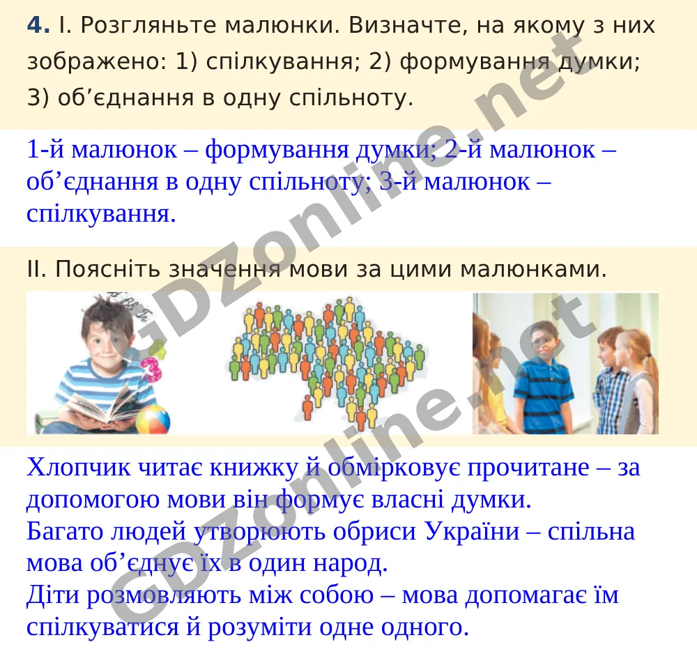 Вправа 4 — Українська мова 5 клас Заболотний 2022, відповідь і розв’язання