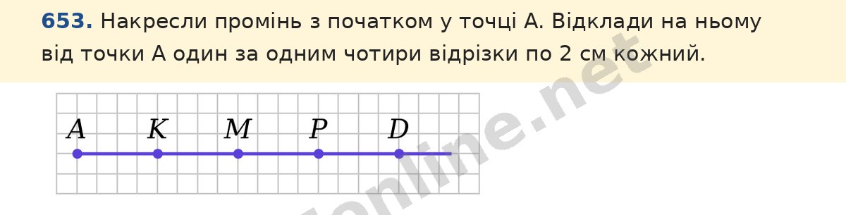 Завдання 653 — Математика 5 клас Істер 2022, відповідь і розв’язання