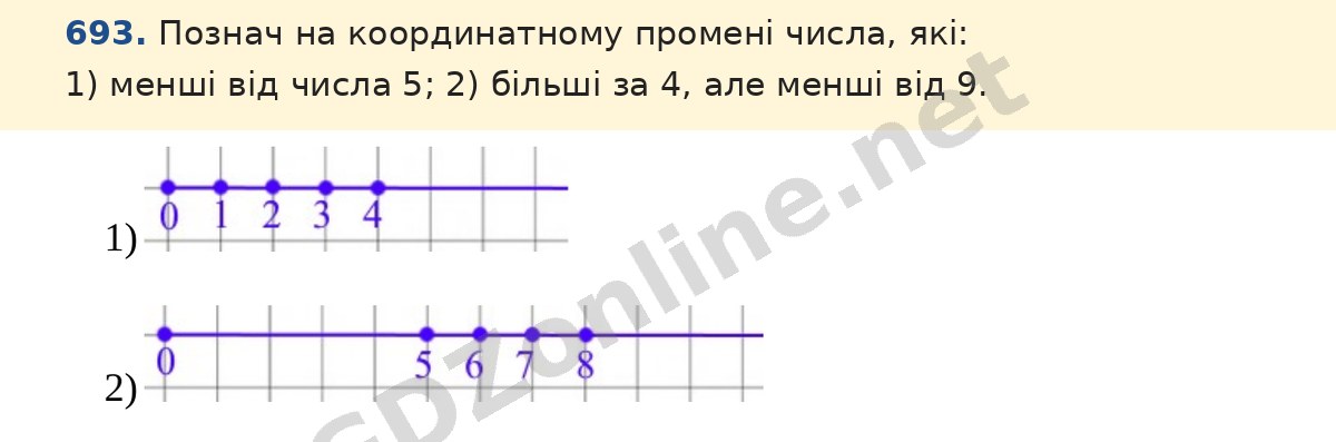 Завдання 693 — Математика 5 клас Істер 2022, відповідь і розв’язання