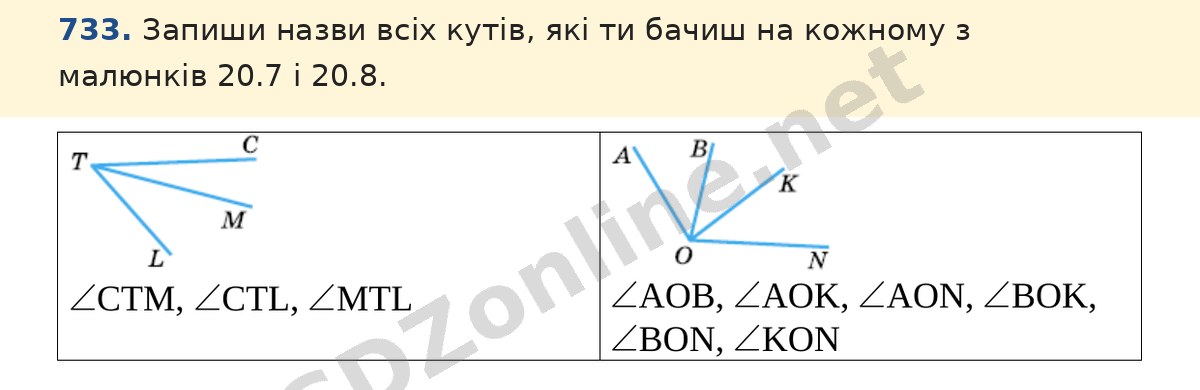 Завдання 733 — Математика 5 клас Істер 2022, відповідь і розв’язання