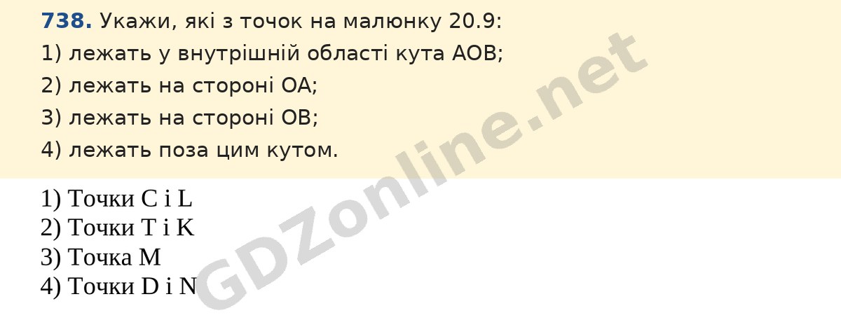 Завдання 738 — Математика 5 клас Істер 2022, відповідь і розв’язання