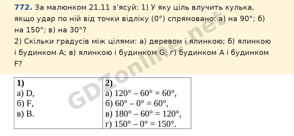 Завдання 772 — Математика 5 клас Істер 2022, відповідь і розв’язання